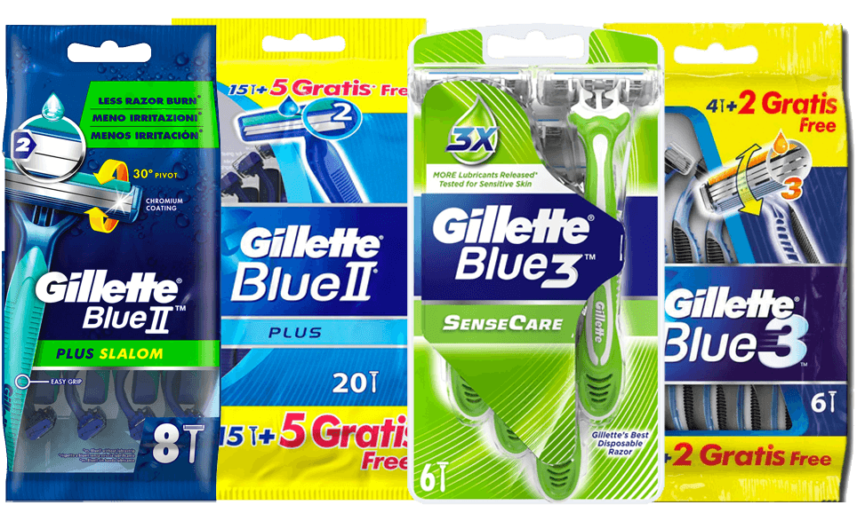 Gillette Blue wegwerpmesjes