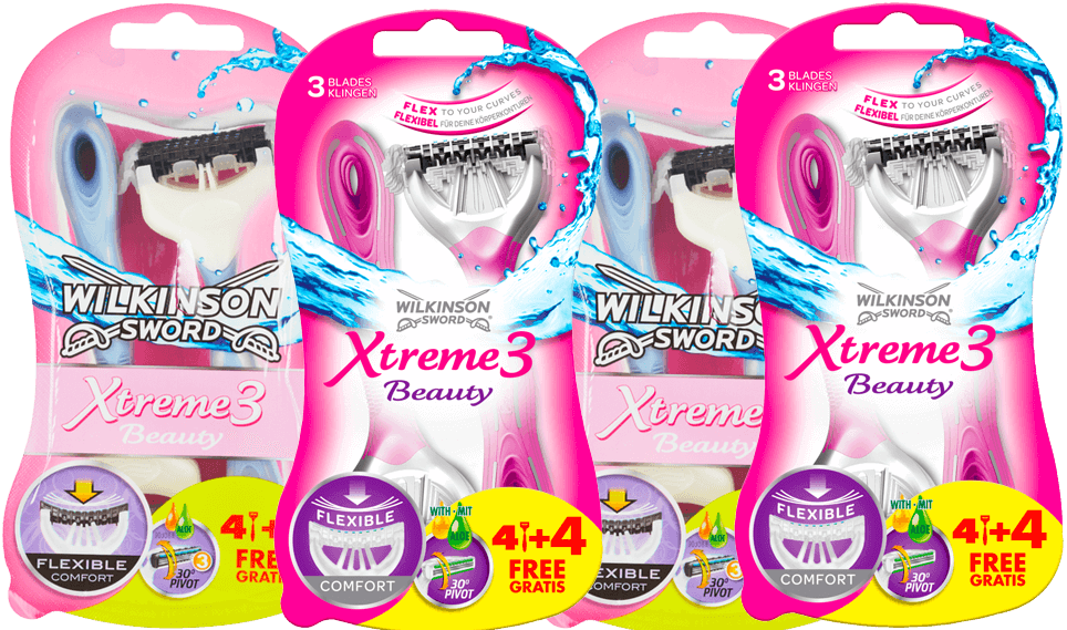 Wilkinson Xtreme 3 beauty wegwerpmesjes