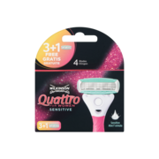 Wilkinson Quattro For Women scheermesjes | 4 stuks