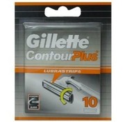 Gillette Contour Plus scheermesjes | 10 stuks