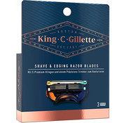 Gillette King C Gillette scheermesjes | 6 stuks