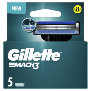 Gillette Mach 3 scheermesjes | 5 stuks