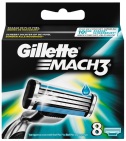 Gillette Mach 3 scheermesjes | 8 stuks