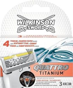 Wilkinson Quattro scheermesjes | 3 stuks