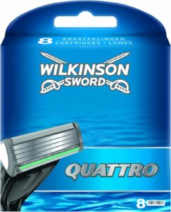 Wilkinson Quattro scheermesjes | 8 stuks