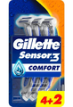 Gillette Sensor 3 wegwerpmesjes | 6 stuks
