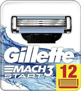 Gillette Mach 3 scheermesjes | 12 stuks