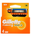 Gillette Fusion Power scheermesjes | 4 stuks