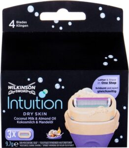 Wilkinson Intuition Dry Skin scheermesjes | 3 stuks