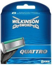 Wilkinson Quattro Titanium scheermesjes | 8 stuks
