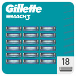 Gillette Mach 3 scheermesjes | 18 stuks
