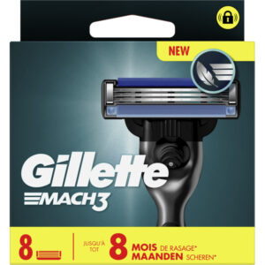 Gillette Mach 3 scheermesjes | 8 stuks