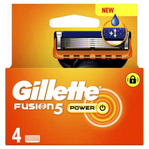 Gillette Fusion Power scheermesjes | 4 stuks