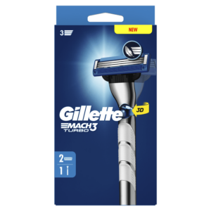 Gillette Mach 3 Turbo scheersystemen | 2 stuks