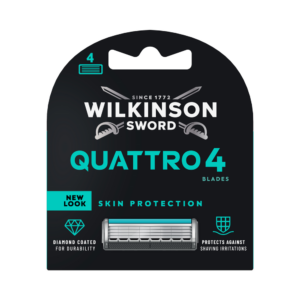 Wilkinson Quattro Titanium scheermesjes | 4 stuks