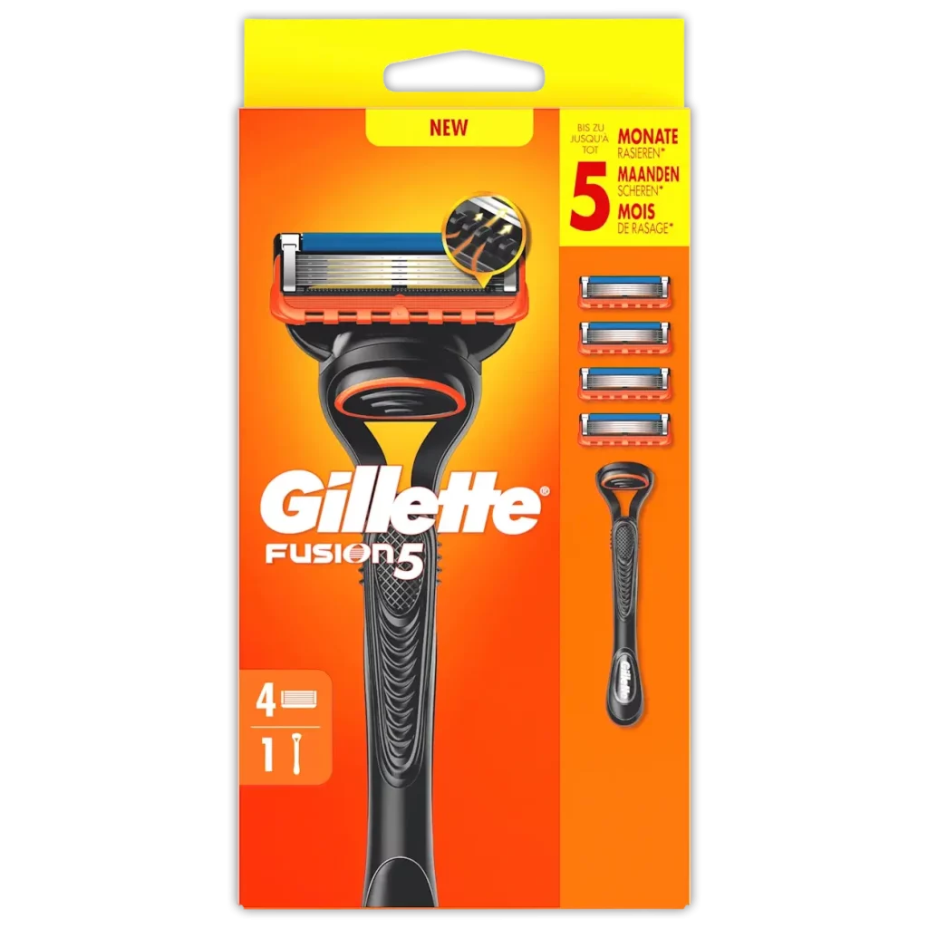 Gillette Fusion scheersystemen | 4 stuks
