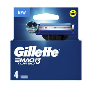 Gillette Mach 3 Turbo scheermesjes | 4 stuks