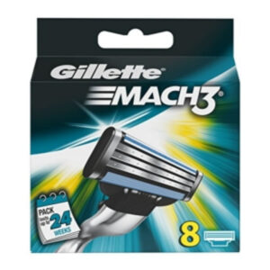 Gillette Mach 3 scheermesjes | 8 stuks