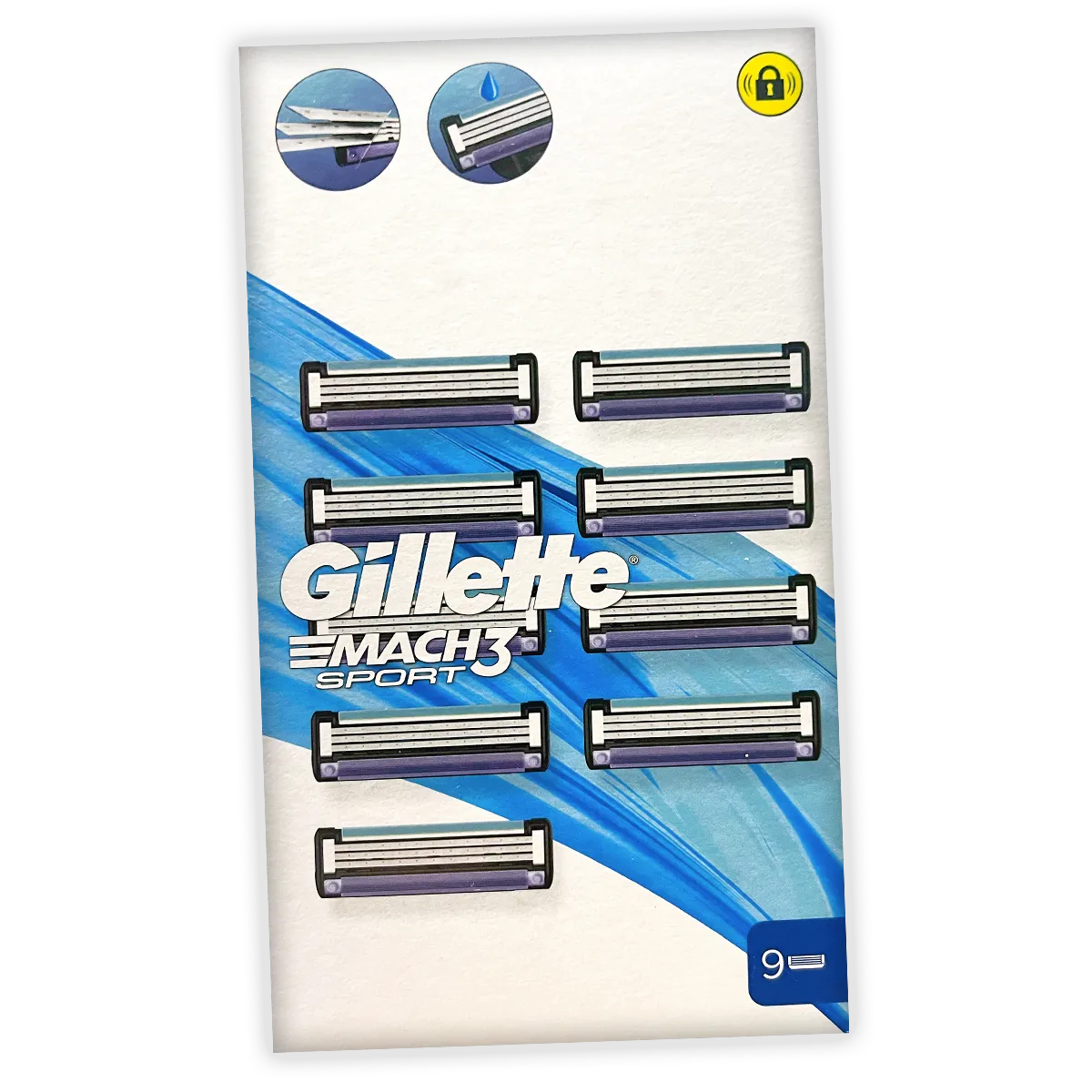 Gillette Mach 3 scheermesjes | 9 stuks
