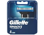 Gillette Mach 3 Turbo scheermesjes | 4 stuks