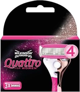 Wilkinson Quattro for Women scheermesjes | 3 stuks