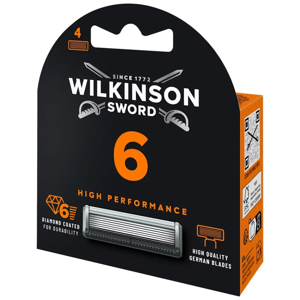 Wilkinson scheermesjes | 4 stuks