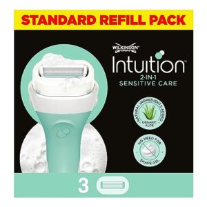 Wilkinson Intuition Sensitive Care scheermesjes | 3 stuks