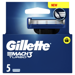 Gillette Mach 3 Turbo scheermesjes | 5 stuks