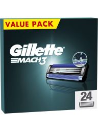 Gillette Mach 3 scheermesjes | 24 stuks